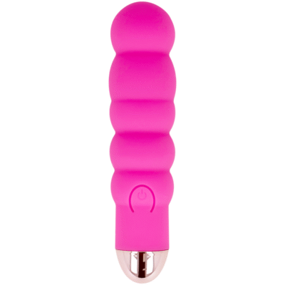 7582 DOLCE VITA - VIBRADOR RECARGABLE SIX ROSA 7 VELOCIDADES