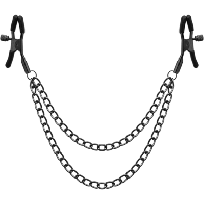 BEGME - RED EDITION PINZAS PEZONES CON CADENA