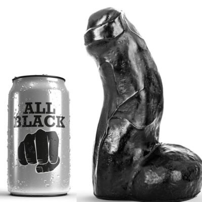 ALL BLACK - REALISTIC DONG NEGRO 17 CM