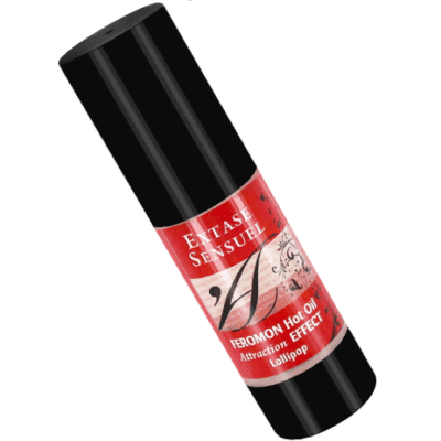 2343 EXTASE SENSUAL - ACEITE MASAJE EFECTO CALOR CON FEROMONAS PIRULETA 30 ML