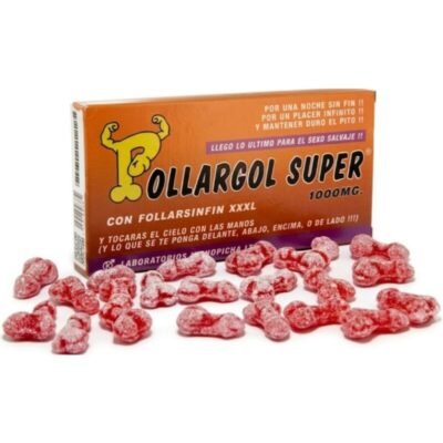 9845 DIABLO GOLOSO - POLLARGOL SUPER CAJA DE CARAMELOS