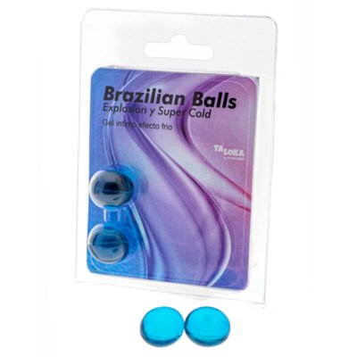 9611 TALOKA - BRAZILIAN BALLS GEL EXCITANTE EFECTO FRÍO 2 BOLAS