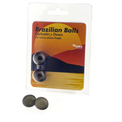 9465 TALOKA - BRAZILIAN BALLS GEL EXCITANTE EFECTO FRESCOR 2 BOLAS