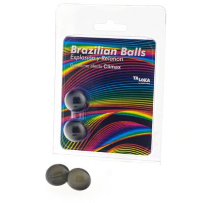 9467 TALOKA - BRAZILIAN BALLS GEL EXCITANTE EFECTO CLIMAX 2 BOLAS