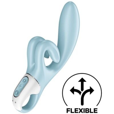 7873 SATISFYER - TOUCH ME VIBRADOR RABBIT AZUL