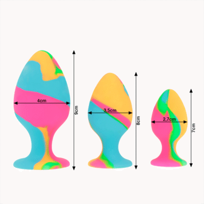 11728 INTENSE - SET PLUG SILICONA MULTICOLOR