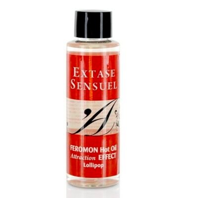 2348 EXTASE SENSUAL - ACEITE MASAJE EFECTO CALOR CON FEROMONAS PIRULET 100 ML