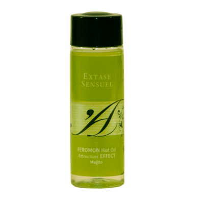 2350 EXTASE SENSUAL - ACEITE MASAJE EFECTO CALOR CON FEROMONAS MOJITO 100 ML
