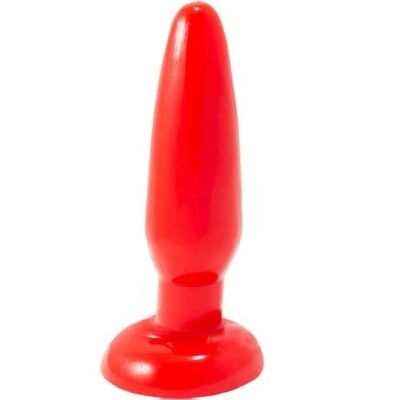 11822 BAILE - PLUG ANAL PEQUEÑO ROJO 15 CM