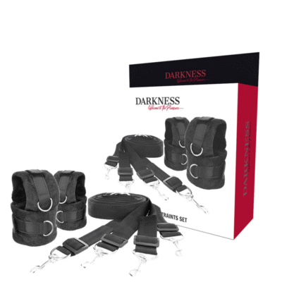 10134 DARKNESS - SET DE ATADURAS PARA LA CAMA