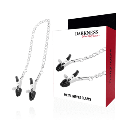 914 DARKNESS - PINZAS AJUSTABLES PARA PEZONES AJUSTABLES METAL