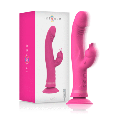 8029 INTENSE - JULIO VIBRADOR RABBIT SILICONA ROSA