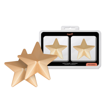 12308 COQUETTE CHIC DESIRE - CUBRE PEZONES METAL ESTRELLAS