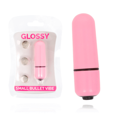 7111 GLOSSY - SMALL BALA VIBRADORA ROSA