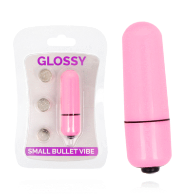 7114 GLOSSY - SMALL BALA VIBRADORA ROSA INTENSO