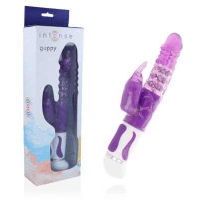 7055 INTENSE - GUPPY VIBRADOR ROTADOR LILA