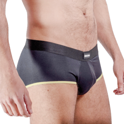 MACHO - MS24A CALZONCILLO BRIEF DARK AMARILLO S