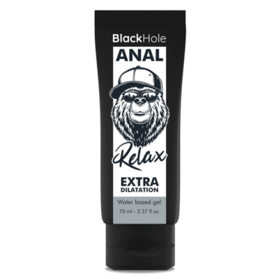 BLACK HOLE - GEL BASE AGUA DILATACIÓN ANAL 70 ML