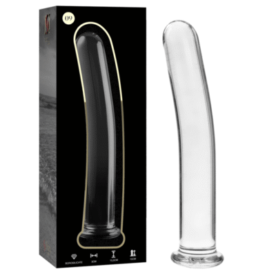 NEBULA SERIES BY IBIZA - MODELO 9 DILDO CRISTAL TRANSPARENTE 15.5 CM -O- 2.5 CM