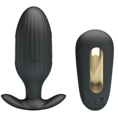 6194 PRETTY LOVE - KELLY PLUG ANAL VIBRADOR RECARGABLE NEGRO