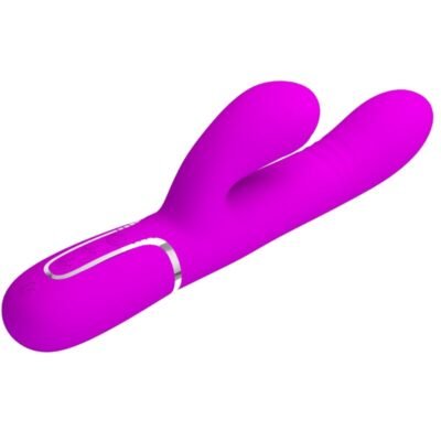 4350 PRETTY LOVE - VIBRADOR PUNTO G MULTIFUNCIÓN FUCSIA