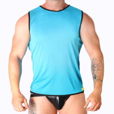 3087 MACHO - CAMISETA AZUL S/M