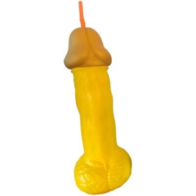 2975 DIABLO PICANTE - VASO PENE PLSTICO AMARILLO