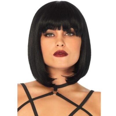 13268 LEG AVENUE - PELUCA CORTA DE CORTE BOB NATURAL NEGRO