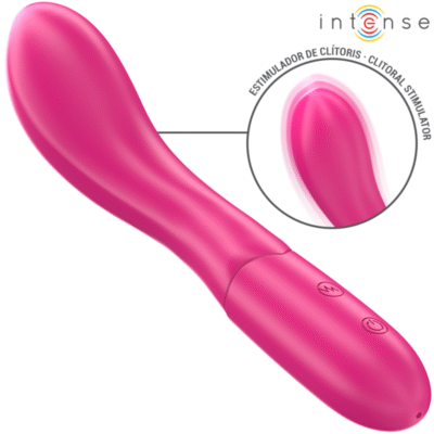 8363 INTENSE - LISETTE VIBRADOR 19 CM FLEXIBLE 10 VIBRACIONES ROSA