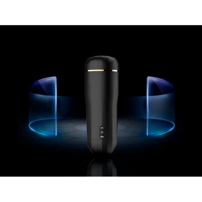 16383 SHEQU - SNOW MASTURBADOR VAGINA CON VIBRACIÓN Y SUCCIONADOR