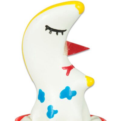 17046 CONDOMERIE - PRESERVATIVO DECORATIVO PINTADO A MANO LUNA