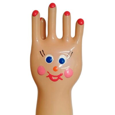 17181 CONDOMERIE - PRESERVATIVO DECORATIVO PINTADO A MANO GRAN MANO FELIZ XL