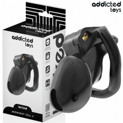 ADDICTED TOYS LOCKED - MINDNIGHT CELL JAULA PARA PENE TALLA S 4.8 CM