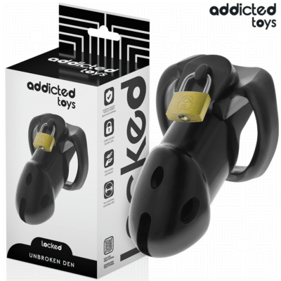 ADDICTED TOYS LOCKED - UNBROKEN DEN JAULA PARA PENE 9,8 CM