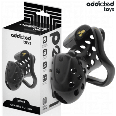 ADDICTED TOYS LOCKED - CHAINED HOLLOW JAULA PARA PENE 10,5 CM