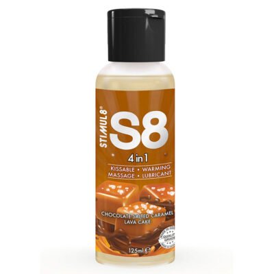 1896 STIMUL8 - S8 4 EN 1 LUBRICANTE POSTRE CHOCOLATE Y CARAMELO SALADO 125 ML