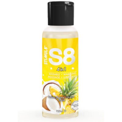 1898 STIMUL8 - S8 4 EN 1 LUBRICANTE POSTRE PIÑA COLADA 125 ML