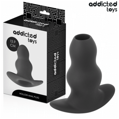 ADDICTED TOYS - PLUG ANAL HUECO SILICONA TALLA XL 13,9 CM