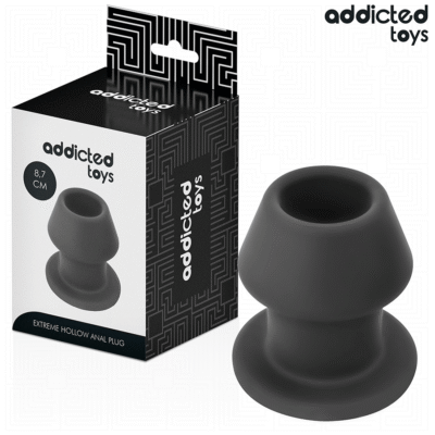 ADDICTED TOYS - PLUG ANAL HUECO EXTREM SILICONA TALLA M 8,7 CM