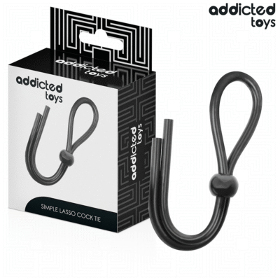 ADDICTED TOYS - CUERDA SILICONA PARA EL PENE DE LAZO SIMPLE