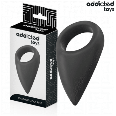ADDICTED TOYS - ANILLO CON FORMA DE LÁGRIMA PARA EL PENE