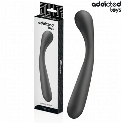 ADDICTED TOYS - MASAJEADOR ANAL DOBLE SILICONA 22,5 CM