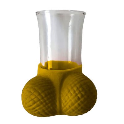 2869 DIABLO PICANTE - VASO DE CHUPITOS DORADO