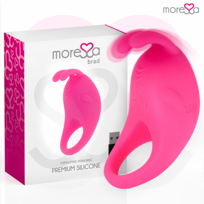 MORESSA - BRAD PREMIUM SILICONE RECARGABLE ROSA