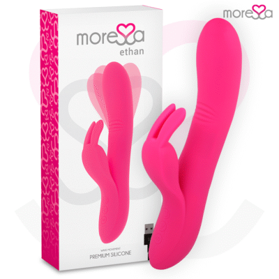 MORESSA - ETHAN EFECTO WAVE MAS POTENTE VIBRACIÓN PREMIUM SILICONE RECARGABLE