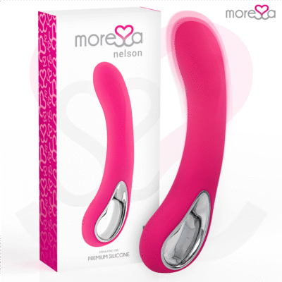 MORESSA - NELSON MASAJEADOR PUNTO G PREMIUM SILICONE RECARGABLE