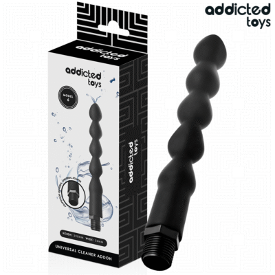 ADDICTED TOYS - LIMPIADOR ANAL CON ADAPTADOR UNIVERSAL MODELO 6