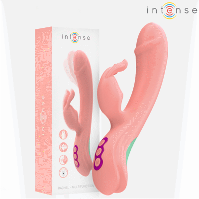 4776 INTENSE - RACHEL VIBRADOR RABBIT 5 VIBRACIONES ROSA