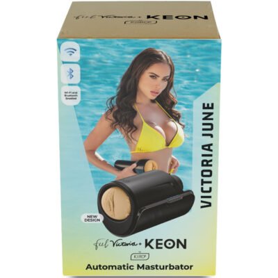 16388 KIIROO - KEON WIFI COMBO VICTORIA JUNE MASTURBADOR AUTOMÁTICO + FEEL STROKER