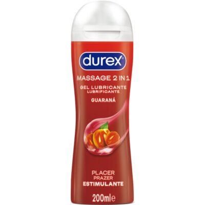 2217 DUREX - GEL LUBRICANTE DE MASAJE ESTIMULANTE GUARANÁ 200 ML